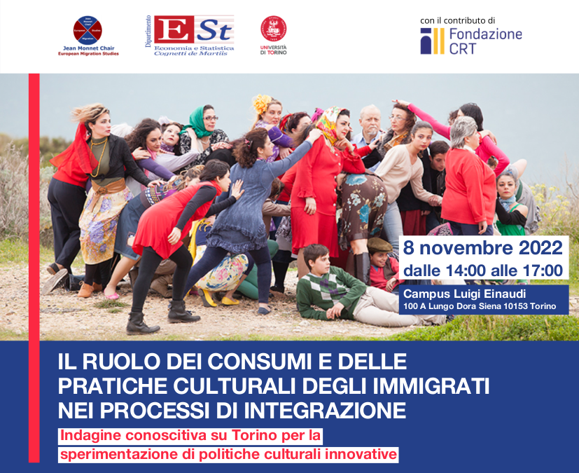 Presentazione della ricerca “Il ruolo dei consumi e delle pratiche culturali degli immigrati nei processi di integrazione”