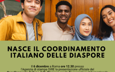 Conferenza stampa di presentazione- Nasce il Primo Coordinamento Italiano delle Diaspore