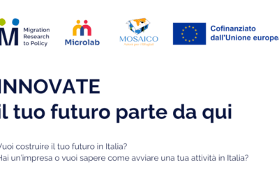 Invito all’evento online di presentazione del progetto INNOVATE