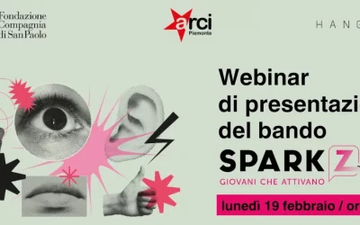 Panafricando-Aps ha partecipato alla  presentazione in diretta webinar del bando “SparkZ- Giovani che attivano” di Compagnia di San Paolo insieme a Arci Piemonte
