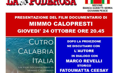 – L’Associazione Panafricando – Aps, invitata alla presentazione del documentario di Mimmo Calopresti sulla strage di Cutro.