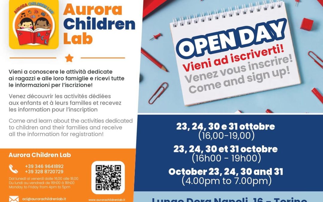 – L’Associazione Panafricando – Aps , Open Day – Aurora Children Lab