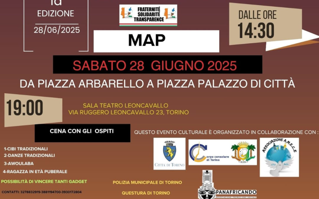 — Invito alla Giornata Culturale Akan , Sabato 28 Giugno, ore 14 :30’  –