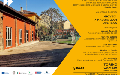 Panafricando-Aps – INVITO | Cerimonia di fine lavori di riqualificazione al Cecchi Point – Giovedì 7 maggio 2026